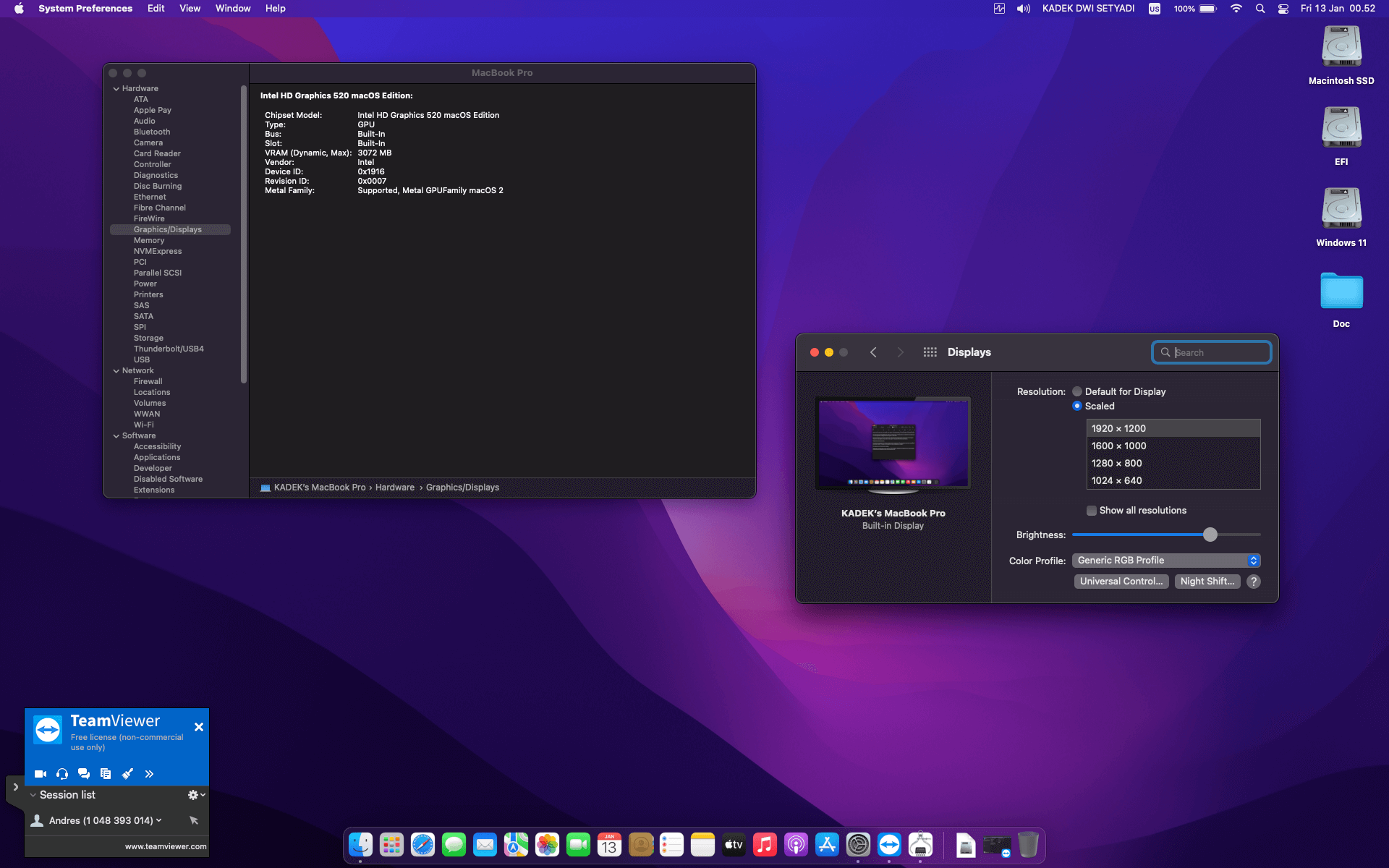 Lenovo Ideapad Miix 510 12ISK 3rd [SkyLake   Intel HD 520]   OpenCore 3